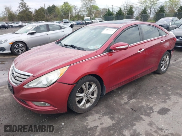 2013 Hyundai Sonata Limited with VIN 5NPEC4AC3DH793980, listed as a IAAI auction lot 42041577 with 138,878 mi miles and . Bid and sale history available at carsss.com. Image 2.
