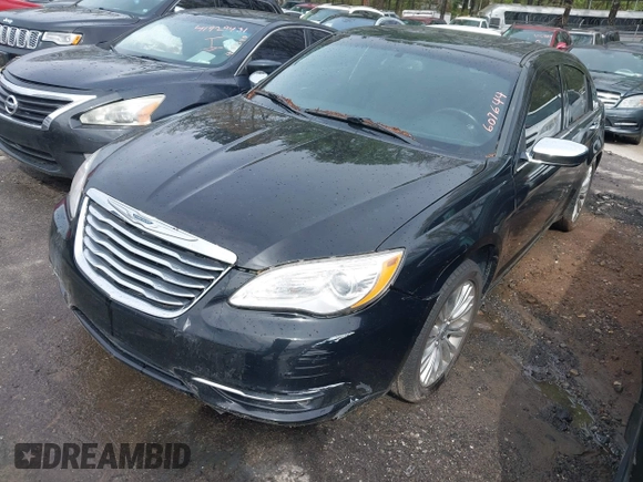 2011 Chrysler 200 Limited with VIN 1C3BC2FG6BN607644, listed as a IAAI auction lot 41928289 with 160,156 mi miles and . Bid and sale history available at carsss.com. Image 2.