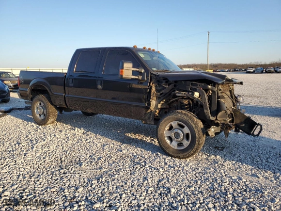2015 Ford Super Duty F-250 SRW Lariat with VIN 1FT7W2B66FEC87477, listed as a Copart auction lot 46131845 with 188,972 mi miles and Salvage Title. Bid and sale history available at carsss.com. Image 4.