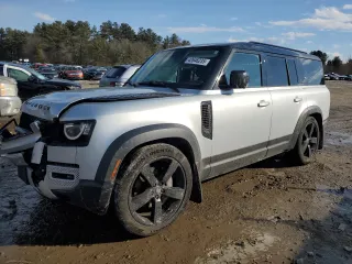 2023 Land Rover Defender with VIN SALEJFEUXP2229892, listed as a Copart auction lot 42646235 with Not provided miles and Salvage title. Bid and sale history available at DreamBid. Image 1.