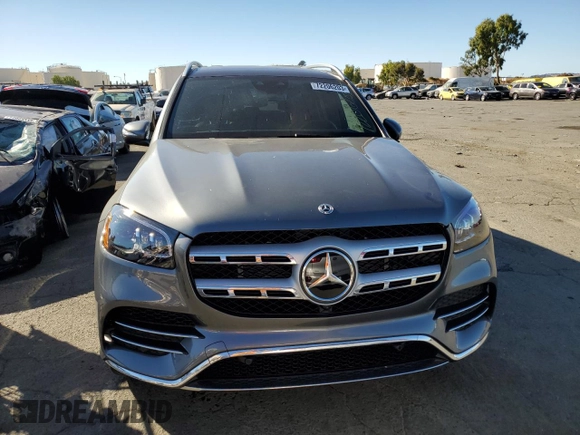 2023 Mercedes-Benz GLS with VIN 4JGFF5KEXPA876749, listed as a Copart auction lot 72206203 with 13,654 mi miles. Bid and sale history available at carsss.com. Image 5.