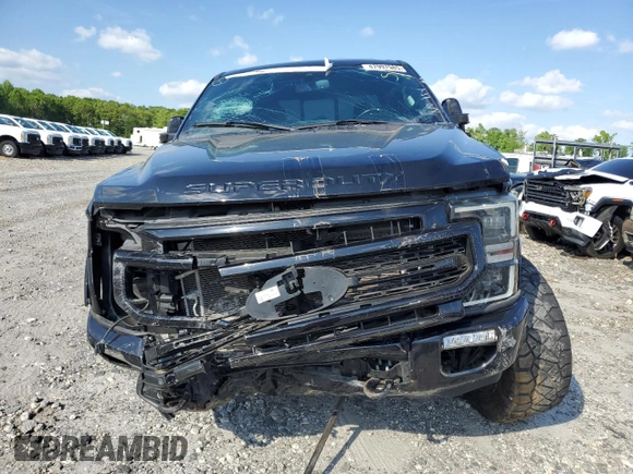 2022 Ford F-350 XL with VIN 1FT8W3BT5NED91537, listed as a Copart auction lot 47997985 with 36,514 mi miles and Salvage Title. Bid and sale history available at DreamBid. Image 5.