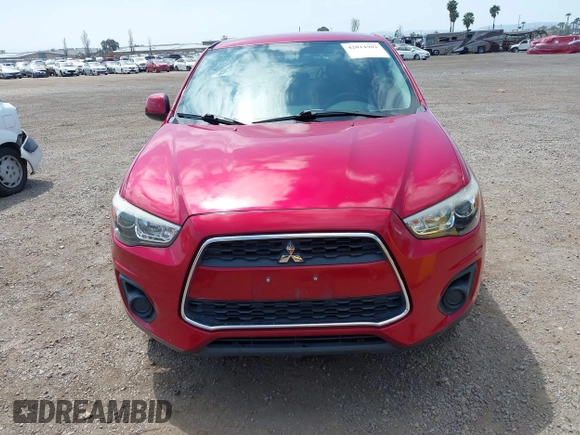2014 Mitsubishi Outlander Sport ES with VIN 4A4AP3AU0EE014454, listed as a IAAI auction lot 42014902 with 129,189 mi miles. Bid and sale history available at carsss.com. Image 13.