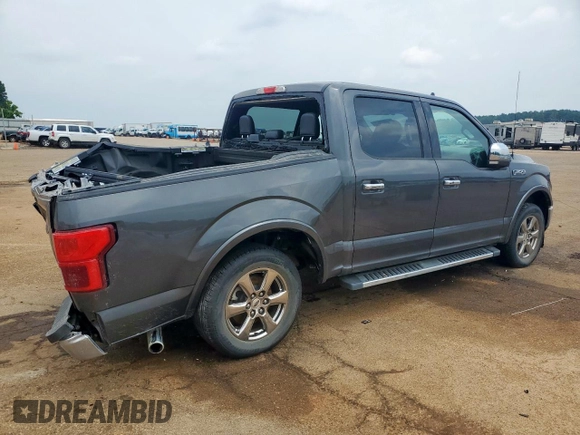 2020 Ford F-150 XL with VIN 1FTEW1CP9LKF25862, listed as a Copart auction lot 56596825 with 41,088 mi miles and Salvage title. Bid and sale history available at DreamBid. Image 3.
