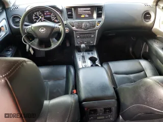 2017 Nissan Pathfinder S with VIN 5N1DR2MM4HC676666, listed as a Copart auction lot 51314585 with 101,538 mi miles and Salvage Title. Bid and sale history available at carsss.com. Image 8.
