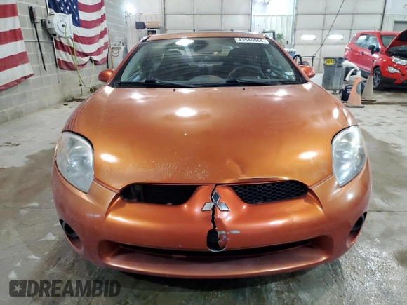 2007 Mitsubishi Eclipse GS with VIN 4A3AK24F87E018751, listed as a Copart auction lot 43540064 with 219,531 mi miles and Salvage Title. Bid and sale history available at carsss.com. Image 5.