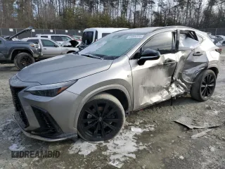 2023 Lexus NX with VIN 2T2KGCEZ4PC026187, listed as a Copart auction lot 42066325 with 38,382 mi miles and Salvage Title. Bid and sale history available at carsss.com. Image 1.