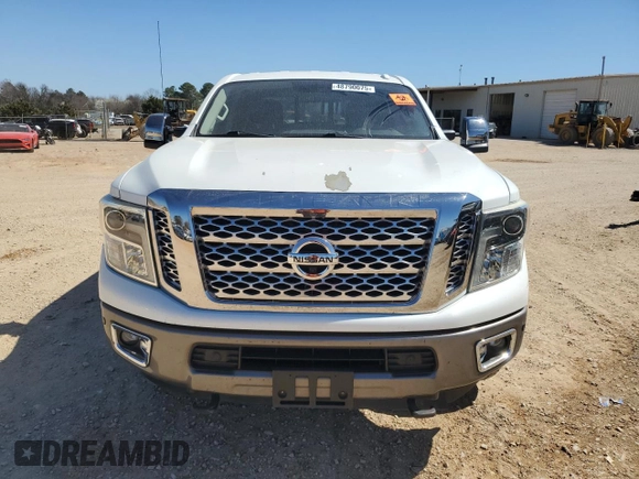 2016 Nissan Titan SL z VIN 1N6BA1F44GN514112, wystawiony jako Copart lot #48790075 z przebiegiem Nie podano mil oraz Szkoda całkowita • Salvage title. Historia ofert i sprzedaży dostępna na DreamBid. Obrazek 5.