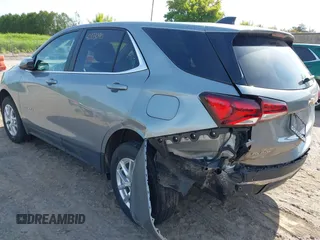 2024 Chevrolet Equinox LT with VIN 3GNAXUEG6RL355260, listed as a IAAI auction lot 42333090 with 9,270 mi miles and . Bid and sale history available at DreamBid. Image 3.