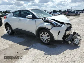 2020 Toyota C-HR LE with VIN NMTKHMBXXLR111125, listed as a Copart auction lot 52434045 with 82,205 mi miles and Non Repairable. Bid and sale history available at carsss.com. Image 4.