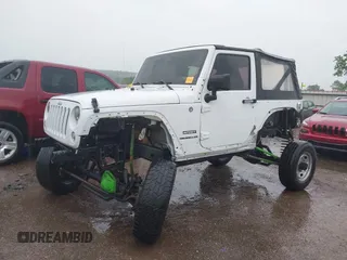 2013 Jeep Wrangler Sport with VIN 1C4AJWAG8DL601399, listed as a IAAI auction lot 42186399 with 130,195 mi miles and . Bid and sale history available at DreamBid. Image 20.