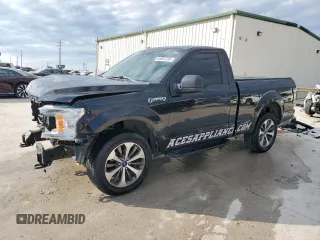 2018 Ford F-150 XL with VIN 1FTMF1EB8JFB17985, listed as a Copart auction lot 88501295 with 117,208 mi miles and Clean Title. Bid and sale history available at carsss.com. Image 1.