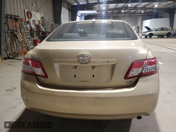 2011 Toyota Camry LE with VIN 4T1BF3EK5BU123139, listed as a Copart auction lot 54422755 with Not Provided miles and Salvage Title. Bid and sale history available at DreamBid. Image 6.