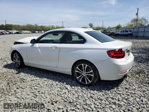 2015 BMW 2 Series 228i xDrive with VIN WBA1F7C56FVX95972, listed as a Copart auction lot 54759885 with 52,483 mi miles and Salvage Title. Bid and sale history available at carsss.com. Image 2.