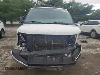 2014 Chevrolet Express Passenger 1LT with VIN 1GAZGYFG9E1207695, listed as a Copart auction lot 62146754 with 108,836 mi miles and Salvage title. Bid and sale history available at DreamBid. Image 5.