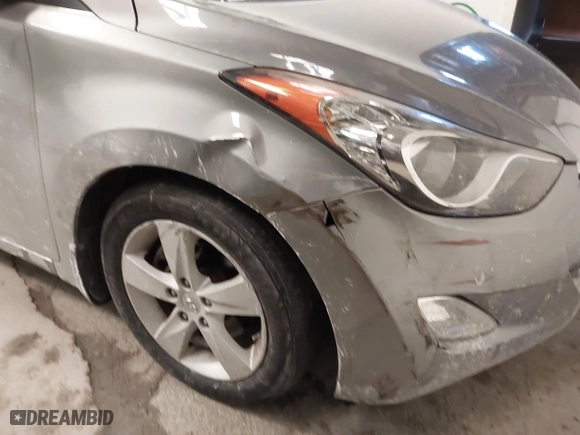 2012 Hyundai Elantra GLS with VIN KMHDH4AE1CU364819, listed as a IAAI auction lot 41618277 with 78,373 mi miles. Bid and sale history available at carsss.com. Image 15.