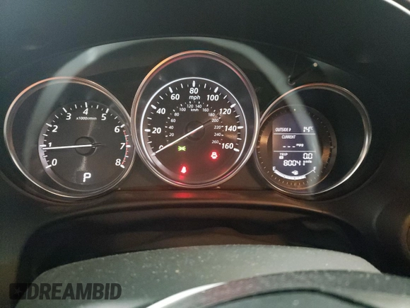 2014 Mazda CX-5 Touring with VIN JM3KE4CY8E0335573, listed as a Copart auction lot 46471085 with 80,041 mi miles and Salvage Title. Bid and sale history available at carsss.com. Image 9.