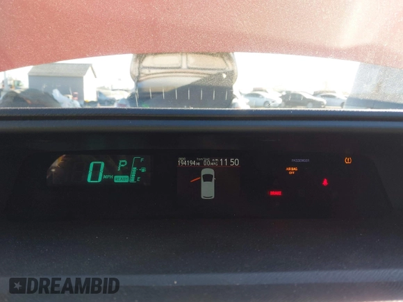 2012 Toyota Prius One z VIN JTDKDTB35C1010317, wystawiony jako IAAI lot #41403975 z przebiegiem 194 194 mil mil oraz . Historia ofert i sprzedaży dostępna na DreamBid. Obrazek 7.