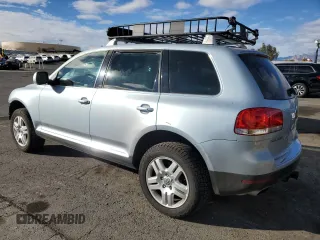 2004 Volkswagen Touareg with VIN WVGEM77LX4D071560, listed as a Copart auction lot 41630995 with 168,906 mi miles and Salvage title. Bid and sale history available at DreamBid. Image 2.