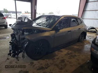 2023 BMW iX xDrive50 with VIN WB523CF05PCM22164, listed as a Copart auction lot 81196264 with 0 mi miles and Salvage Title. Bid and sale history available at carsss.com. Image 1.