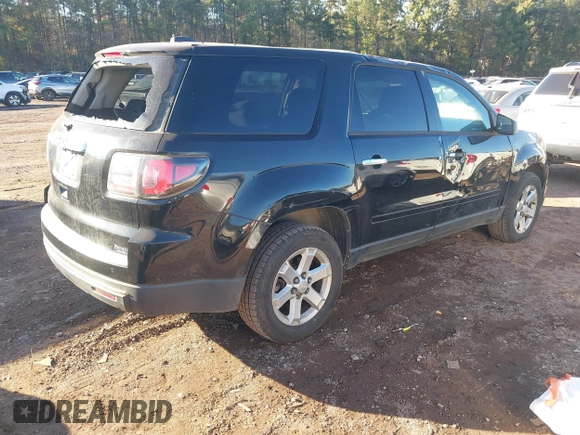 2016 GMC Acadia SLE with VIN 1GKKRPKD6GJ312372, listed as a IAAI auction lot 40883399 with 125,816 mi miles. Bid and sale history available at carsss.com. Image 4.
