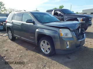 2012 GMC Terrain SLT-1 with VIN 2GKALUEK3C6316084, listed as a IAAI auction lot 42086376 with 236,683 mi miles and . Bid and sale history available at carsss.com. Image 1.