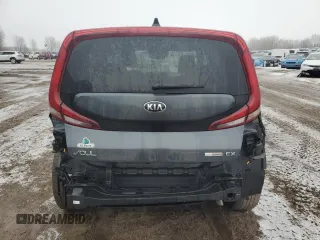 2020 Kia Soul EX with VIN KNDJ33AU8L7717353, listed as a Copart auction lot 43329845 with 34,446 mi miles and Clean Title. Bid and sale history available at carsss.com. Image 6.