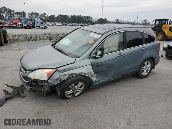 2011 Honda CR-V EX-L with VIN 5J6RE4H79BL046729, listed as a Copart auction lot 48862275 with 175,021 mi miles and Salvage Title. Bid and sale history available at carsss.com. Image 1.