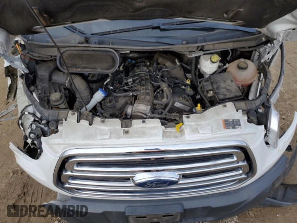 2018 Ford Transit Passenger XL with VIN 1FBZX2YG3JKA80906, listed as a Copart auction lot 88445225 with Not provided miles and Salvage title. Bid and sale history available at DreamBid. Image 12.