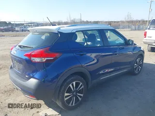 2018 Nissan Kicks SV with VIN 3N1CP5CUXJL525112, listed as a IAAI auction lot 41505288 with 50,019 mi miles and . Bid and sale history available at DreamBid. Image 4.