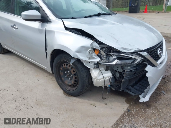 2017 Nissan Sentra SV with VIN 3N1AB7AP3HL681307, listed as a IAAI auction lot 42065783 with 126,777 mi miles and . Bid and sale history available at DreamBid. Image 6.