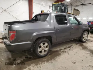 2014 Honda Ridgeline RTL with VIN 5FPYK1F57EB003368, listed as a Copart auction lot 88280455 with 154,446 mi miles and Salvage title. Bid and sale history available at DreamBid. Image 3.