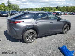 2023 Lexus RZ with VIN JTJAAAAB8PA007626, listed as a Copart auction lot 68290824 with 10,151 mi miles and Salvage Title. Bid and sale history available at carsss.com. Image 3.