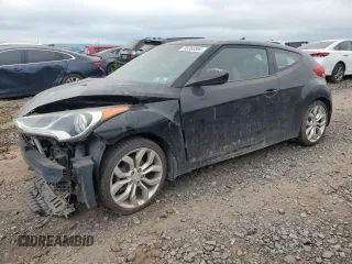 2013 Hyundai Veloster w/Black Int z VIN KMHTC6AD4DU179212, wystawiony jako Copart lot #65365594 z przebiegiem 134 964 mil mil oraz Szkoda całkowita • Salvage title. Historia ofert i sprzedaży dostępna na DreamBid. Obrazek 1.