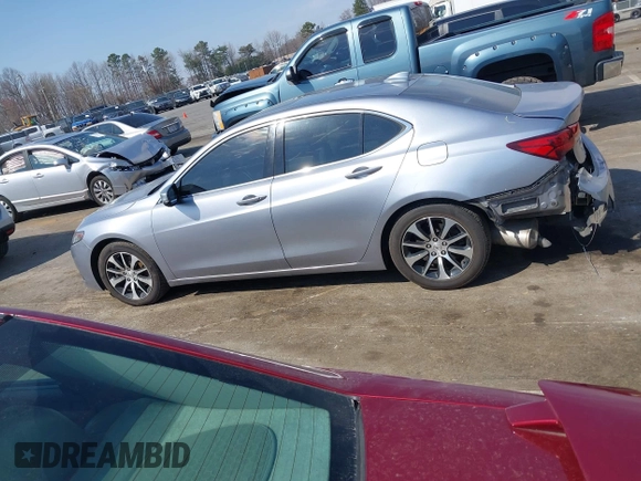 2015 Acura TLX with VIN 19UUB1F31FA017235, listed as a IAAI auction lot 41810472 with 130,762 mi miles. Bid and sale history available at carsss.com. Image 15.