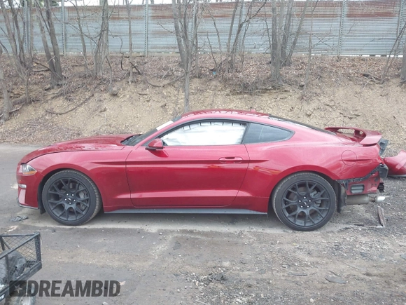 2019 Ford Mustang EcoBoost z VIN 1FA6P8TH3K5111837, wystawiony jako IAAI lot #42112963 z przebiegiem 46 725 mil mil oraz . Historia ofert i sprzedaży dostępna na DreamBid. Obrazek 15.