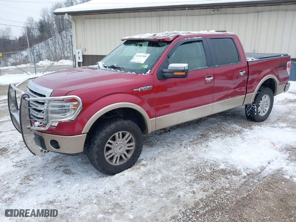 2013 Ford F-150 XL with VIN 1FTFW1EF6DFA13625, listed as a IAAI auction lot 41303500 with 140,606 mi miles. Bid and sale history available at carsss.com. Image 2.