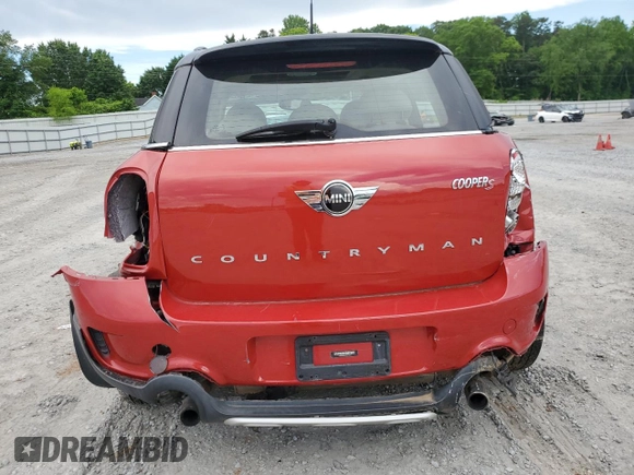 2015 MINI Countryman S with VIN WMWZC5C53FWP43564, listed as a Copart auction lot 57149795 with 155,806 mi miles and Salvage title. Bid and sale history available at DreamBid. Image 6.