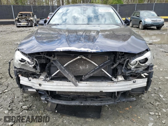 2014 BMW 5 Series 528i xDrive with VIN WBA5A7C55ED616499, listed as a Copart auction lot 51789385 with 136,122 mi miles and Salvage Title. Bid and sale history available at DreamBid. Image 5.