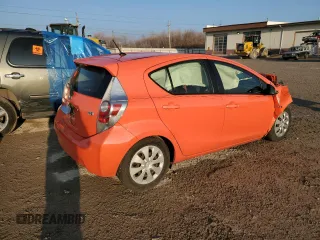 2013 Toyota Prius One with VIN JTDKDTB38D1040283, listed as a Copart auction lot 48317715 with 100,695 mi miles and Clean Title. Bid and sale history available at carsss.com. Image 3.