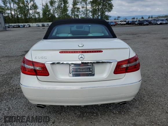 2011 Mercedes-Benz E 350 with VIN WDDKK5GFXBF055815, listed as a Copart auction lot 54975025 with Not provided miles and Salvage title. Bid and sale history available at DreamBid. Image 6.