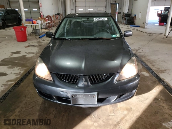 2004 Mitsubishi Lancer OZ-Rally with VIN JA3AJ86E14U048526, listed as a Copart auction lot 49844515 with 230,574 mi miles and Salvage Title. Bid and sale history available at carsss.com. Image 5.