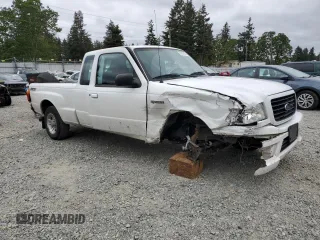 2005 Ford Ranger XLT with VIN 1FTYR44UX5PA75669, listed as a Copart auction lot 56797055 with 138,222 mi miles and Salvage title. Bid and sale history available at DreamBid. Image 4.