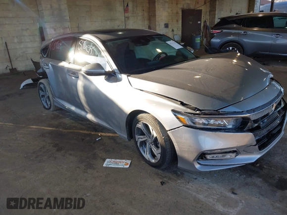 2019 Honda Accord EX-L with VIN 1HGCV2F55KA013046, listed as a IAAI auction lot 41511117 with 113,228 mi miles and . Bid and sale history available at DreamBid. Image 1.