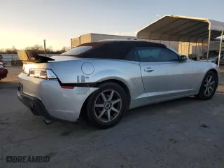 2014 Chevrolet Camaro LT with VIN 2G1FB3D39E9122713, listed as a Copart auction lot 88299205 with 153,266 mi miles and Salvage Title. Bid and sale history available at carsss.com. Image 3.