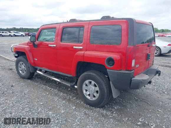 2006 Hummer H3 with VIN 5GTDN136968104627, listed as a IAAI auction lot 42141559 with 199,674 mi miles. Bid and sale history available at carsss.com. Image 3.