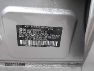 2017 Subaru WRX с VIN JF1VA1B66H9827427, выставлен на аукционе IAAI как лот 42277995 с пробегом 123 617 миль миль и . История ставок и продаж доступна на DreamBid. Изображение 9.