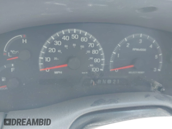 2000 Ford F-150 XL with VIN 1FTRF17W3YKA20460, listed as a IAAI auction lot 41643220 with 1 mi miles. Bid and sale history available at carsss.com. Image 7.