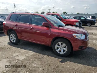 2010 Toyota Highlander with VIN 5TDBK3EH6AS008329, listed as a Copart auction lot 61506945 with 194,748 mi miles and Salvage title. Bid and sale history available at DreamBid. Image 4.