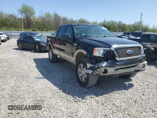 2007 Ford F-150 XLT with VIN 1FTPW14V57KC63057, listed as a Copart auction lot 51141915 with 151,540 mi miles and Salvage Title. Bid and sale history available at carsss.com. Image 4.